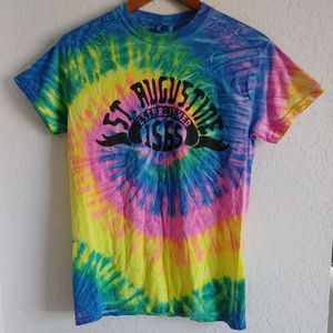 Tie-Dye St. Augustine T-Shirt Size Small
